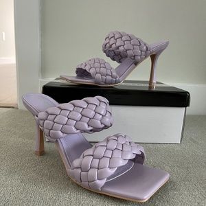 Weeboo Braided Heels Size 7.5